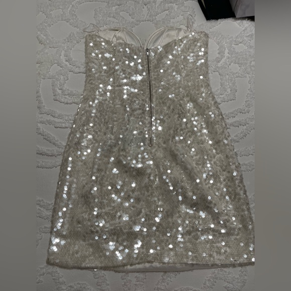 Bardot Jinxa Sequined Cutout Mini Dress - Picture 6 of 7